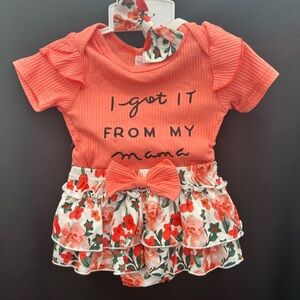 Little Girl Outfit Size 12-18 Month